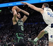 Mavericks Celtics Basketball