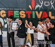 THE PHILIPPINES-QUEZON CITY-GUINNESS WORLD RECORD-PORK DISHES