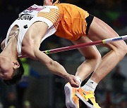 육상 높이뛰기 우상혁, 세계실내선수권 3위‥2연속 우승 실패