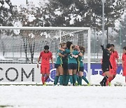 호주에 실점한 U-20 여자 한국 대표팀