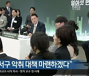 윤 대통령 “대구 서구 악취 대책 마련하겠다”