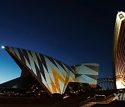 AUSTRALIA-SYDNEY-OPERA HOUSE-LIGHT SHOW