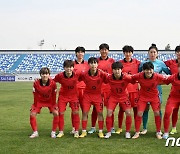 한국 여자 U-20 축구 대표팀 대만에 6대0 대승