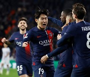 이강인, PSG 챔스 8강 이끈 도움...'김민재 결장' 뮌헨도 8강행