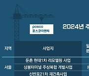 포스코이앤씨, 올해 2.2만가구 공급…'리모델링·정비사업' 주목