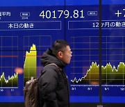 '쾌속 질주' 日증시, 사흘만에 또 장중 최고…40,400선도 넘어