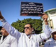 MOROCCO HEALTH PROTEST