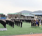 해군병 700기 수료식