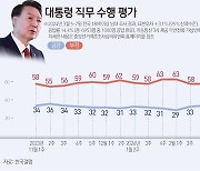 尹 지지율 39% 유지..."잘 한다" 이유 1위 의대증원, 7%p 늘어 28%