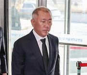 손명순 여사 빈소 들어서는 정의선 회장