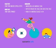 사람인 카페, 대학생 마케팅 서포터즈 2기 모집