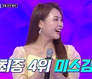 '미스트롯3' 최종순위 4위 미스김…'제2의 송가인' 탄생