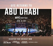 UFC, 오는 8월 UAE 아부다비 대회 개최...1년 사이 두 번째