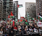 Britain Israel Palestinian Protest