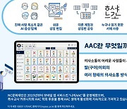 NC문화재단, 장애인 의사소통 지원 앱 '나의 AAC' 전면 개편