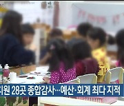 울산지역 사립유치원 28곳 종합감사…예산·회계 최다 지적