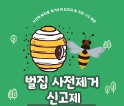 경남도 ‘벌 쏘임 예방’ 벌집 사전제거 신고제 운용