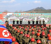 북한 구장군·운산군 등에서 공장 착공식 진행