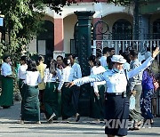 MYANMAR-YANGON-MATRICULATION EXAM