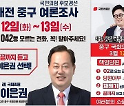 대전 여야 대진표 마지막 퍼즐…국민의힘 중구 3인경선 돌입