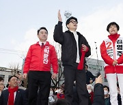 한동훈 비대위원장 '김영주·박용찬에게 지지를'