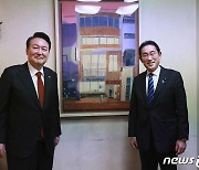 "韓 대통령실, 국교정상화 60년 공동문서 발표에 긍정적"-교도