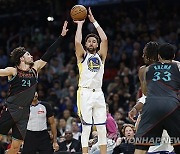 [NBA] ‘탐슨-쿠밍가 43점 합작’ 커리 빠진 GSW, 웸반야마 분전한 SAS 꺾고 연패 탈출