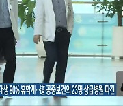 전대·조대 의대생 90% 휴학계…道 공중보건의 23명 상급병원 파견