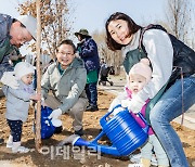 [포토] 영등포구, 릴레이 나무심기 행사