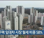 울산 주택 임대차 시장 월세 비중 58%