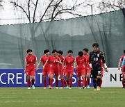 U-20 여자대표팀, 북한에 3:0 패배