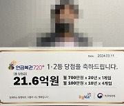 '금덩이 꿈꾼 당신, 복권사세요'···1등·2등 합해 총 21억 당첨