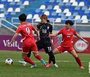 여자 U-20 축구대표팀, 아시안컵 준결승서 북한에 0-3 완패