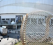 [mhn포토] 서울 고척돔에서 펼쳐질 MLB 서울시리즈 '준비에 한창'