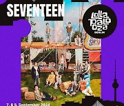 세븐틴, 9월 '롤라팔루자 베를린' 헤드라이너 출격…K팝 가수 중 유일