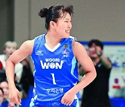 ‘믿음에 보답’… 박지현, 첫 PO 트리플더블 훨훨