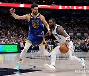 NBA 댈러스 '어빙 더블더블', GSW 누르고 4연승