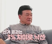 한인수, 시장 출마→3% 차이로 낙선…"스트레스성 탈모까지" (같이삽시다)[종합]