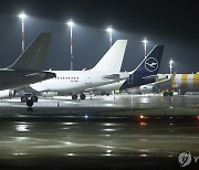 파업으로 모든 항공편 취소된 독일 함부르크 공항