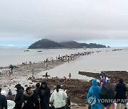 진도 신비의 바닷길 축제 성료…야간 콘텐츠 인기