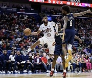 APTOPIX Cavaliers Pelicans Basketball