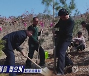 북한, '식수절' 맞아 나무심기 진행