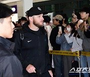 [포토] 맥스 먼시 '다저스 선수들과 함께 한국 방문'