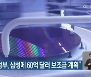 “미국 정부, 삼성에 60억 달러 보조금 계획”