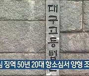 1심 징역 50년 20대 항소심서 양형 조사