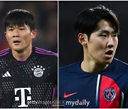 '초대박 UCL 8강 라인업' 김민재-이강인 '코리안더비' 성사 여부 관심...15일 오후 8시 UEFA 대진 추첨식 진행