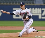 KIA 타선 압도한 최원준, 'KBO 레전드'에 배운 체인지업 더 다듬는다 [잠실 현장]