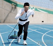 '실외'로 나온 우상혁 "파리올림픽 메달, 무조건 가지고 옵니다"