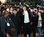 '서울시리즈 출전' LA다저스 한국 도착