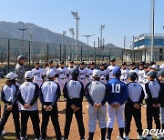 KT 퓨처스팀, 부산 기장군 야구 유망주에 '티칭 클래스' 재능 기부